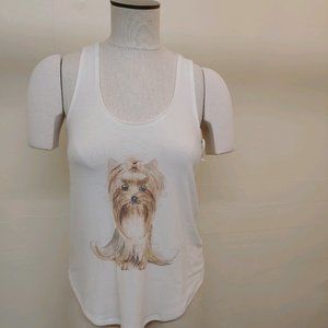 PJ Salvage Tank Top Knit with Yorkie